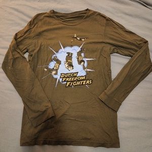 Old School Dutch Bros Long Sleeve Tee